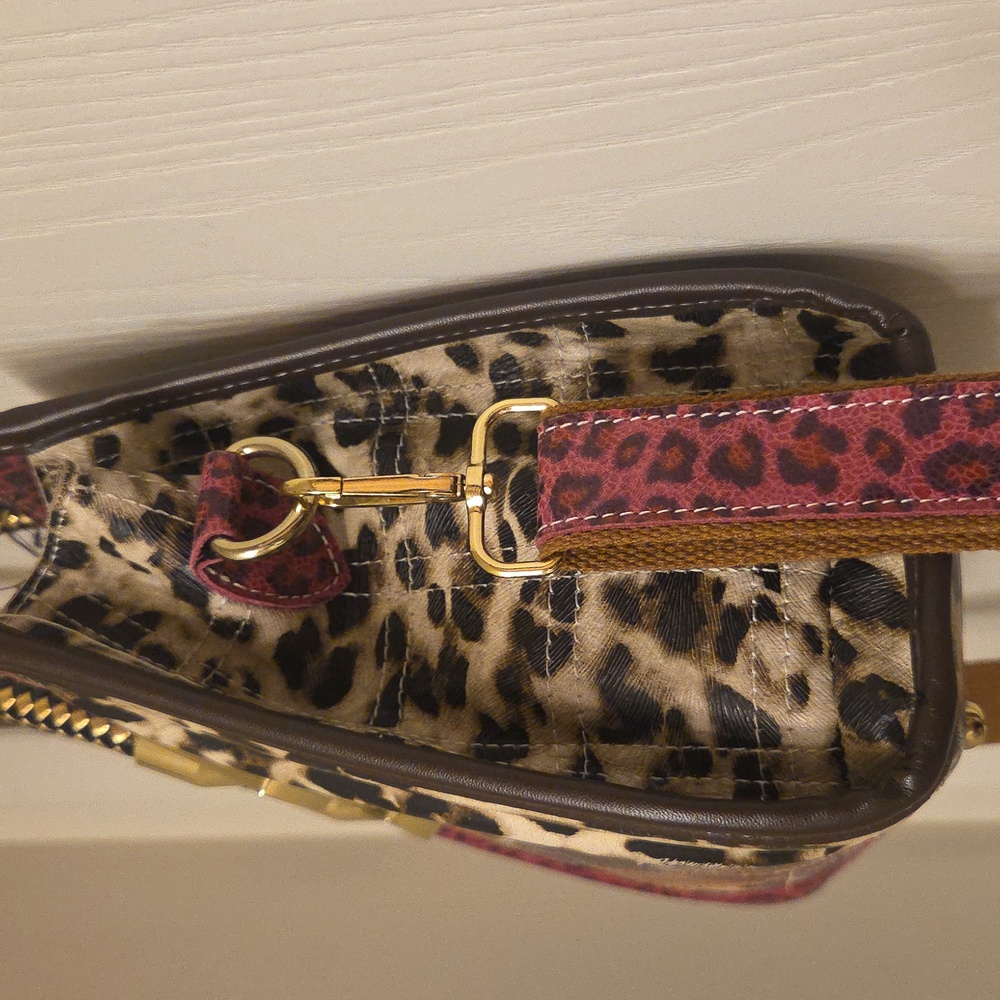 Stunning Multicolor Patchwork Leather Handbag, Eu… - image 6